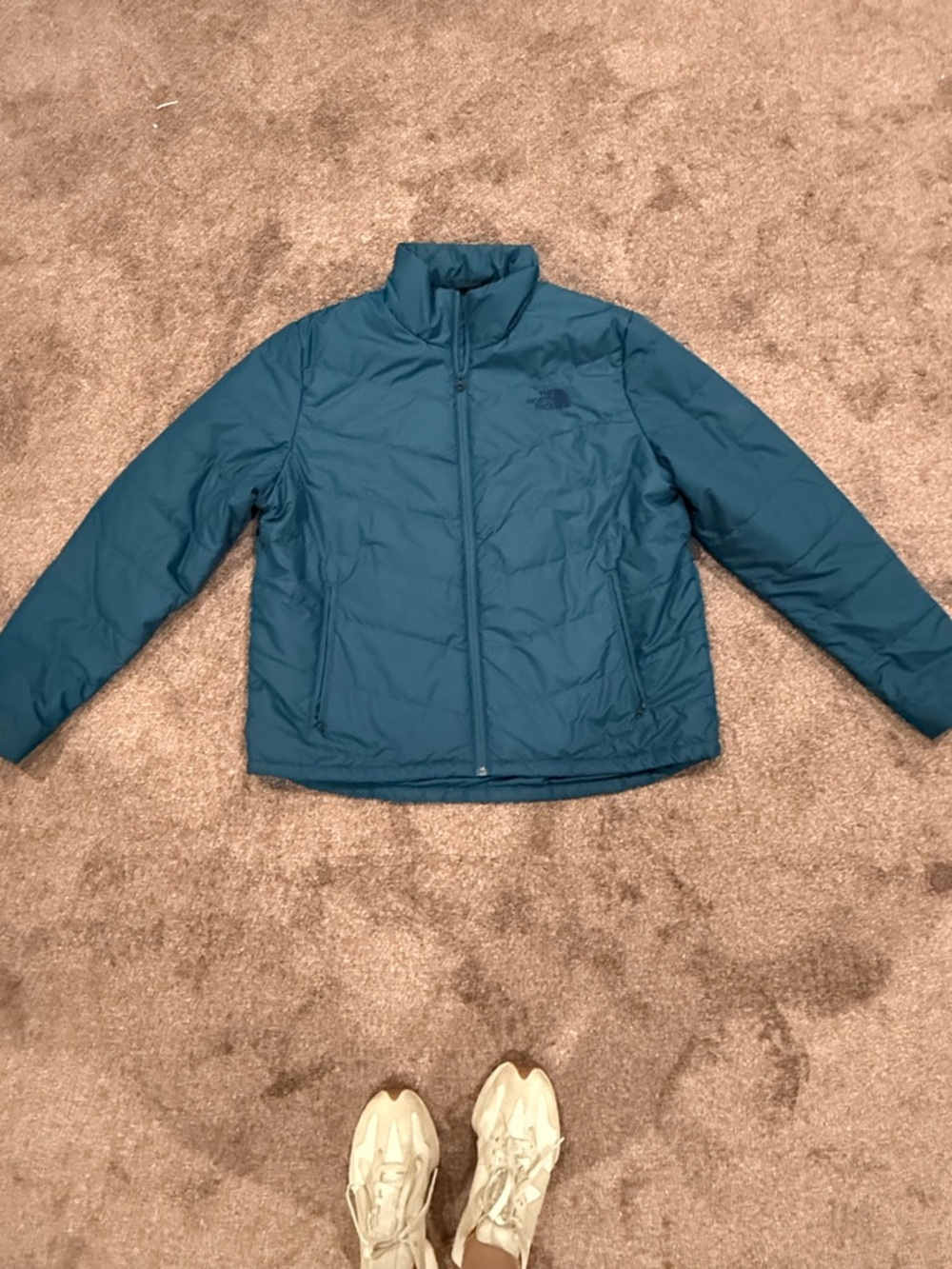 The North Face Teal Kids' Puffer Jacket
